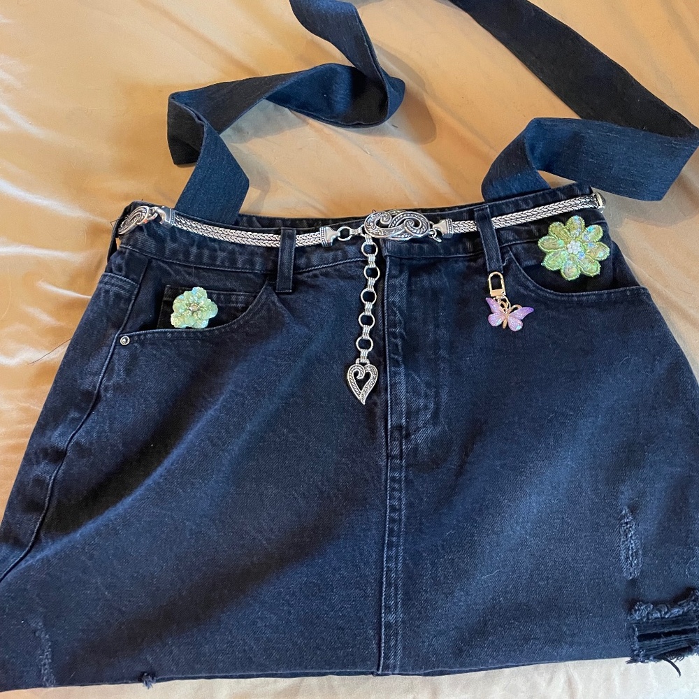 Custom REQUEST  order for handmade denim or fabric bag ,